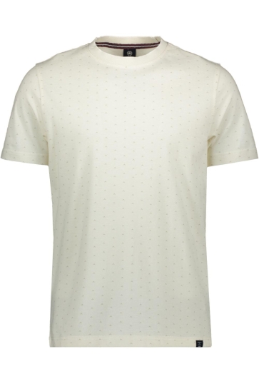 Lerros T-shirt PIQUE T SHIRT 2543030 103 BROKEN WHITE