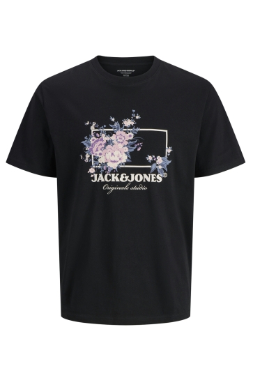 Jack & Jones T-shirt JORJUKA TEE SS CREW NECK STYDSS25 12286112 BLACK