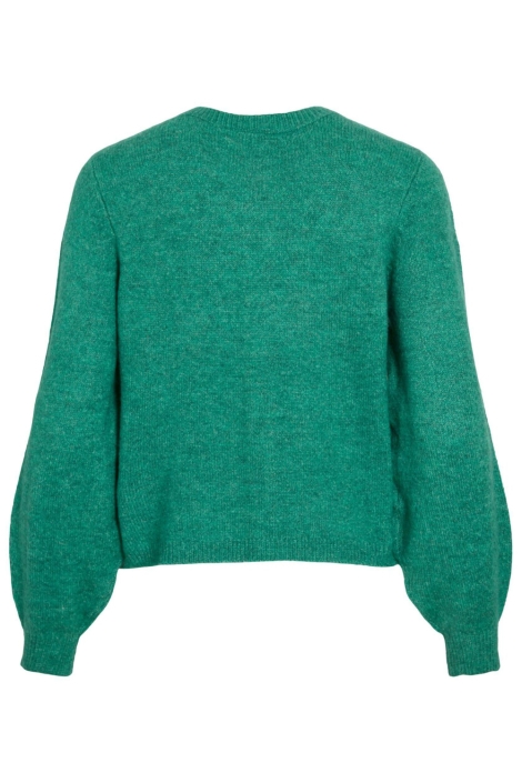 Vila groene dames vest | Achteraanzicht