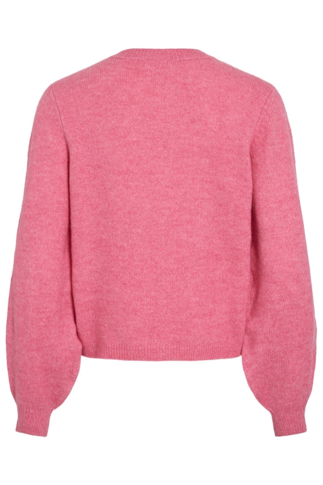 Vila roze dames vest | Achteraanzicht