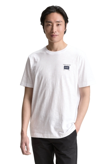 Tom Tailor T-shirt BASIC T SHIRT IN GEMELEERDE LOOK 1046757XX10 20000