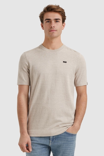 Vanguard T-shirt T SHIRT VAN EEN KATOEN LINNEN BLEND VTSS2504531 7074