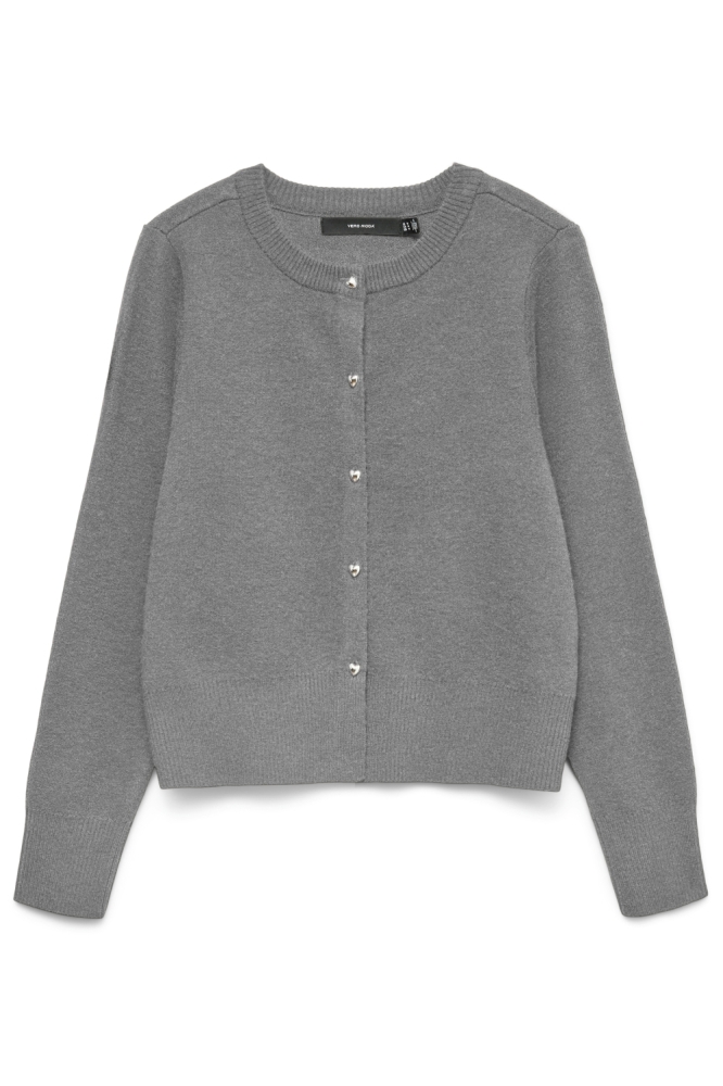 Vero Moda grijze dames vest | Vooraanzicht