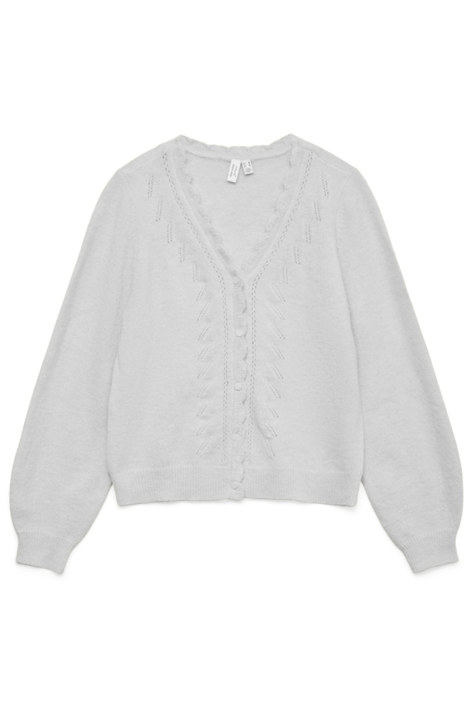Vero Moda grijze dames vest | Vooraanzicht