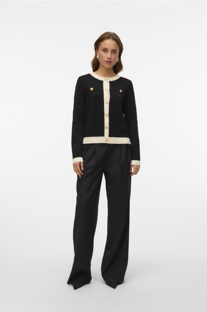 Vero Moda zwarte dames vest | Model