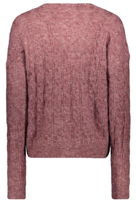 Vero Moda bordeaux dames vest | Achteraanzicht