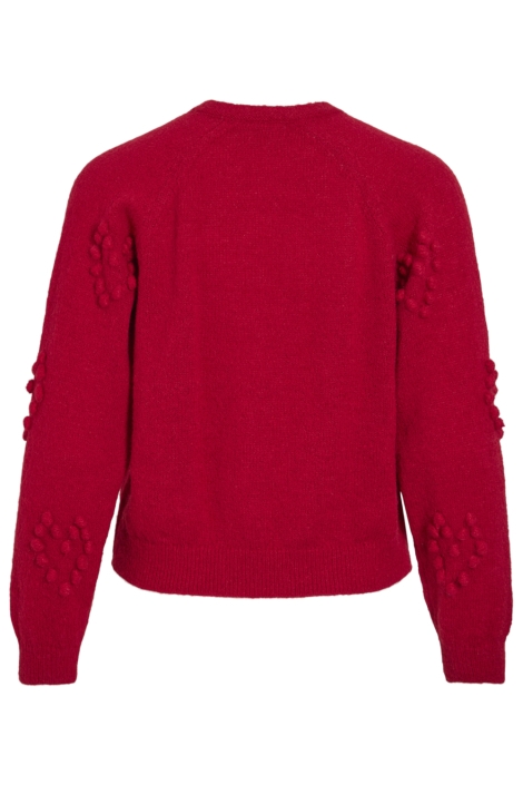 Vila rode dames vest | Achteraanzicht