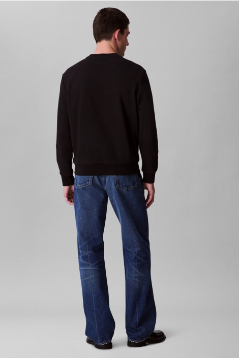 Calvin Klein zwarte heren sweater | Model