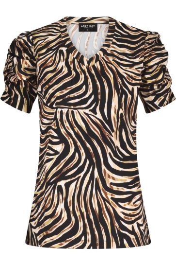 Lady Day T-shirt TOYA L14 393 2659 TIRZA PRINT