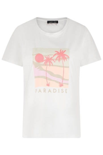 Lady Day T-shirt EVELYN L21 505 2679 OFF WHITE