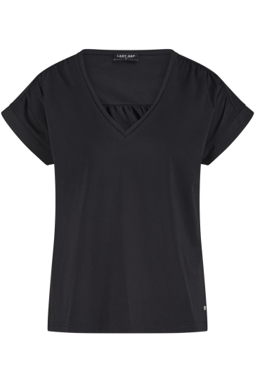 Lady Day T-shirt PERLE L24 375 2627 BLACK