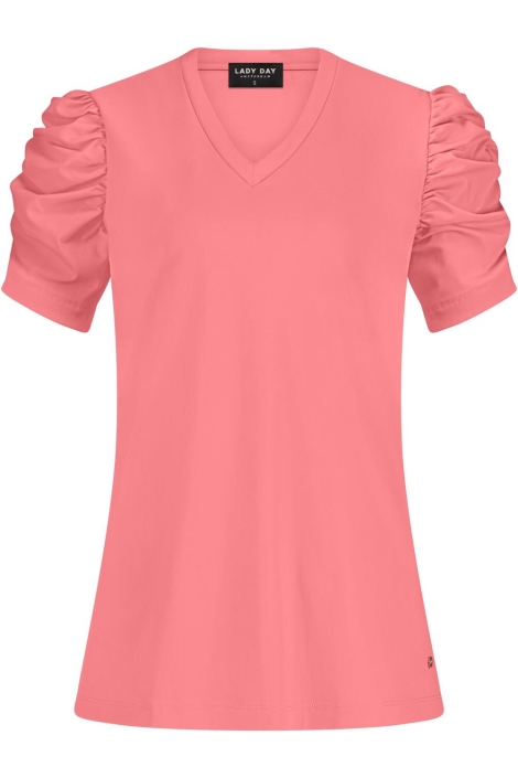 Lady Day roze dames t-shirt | Vooraanzicht
