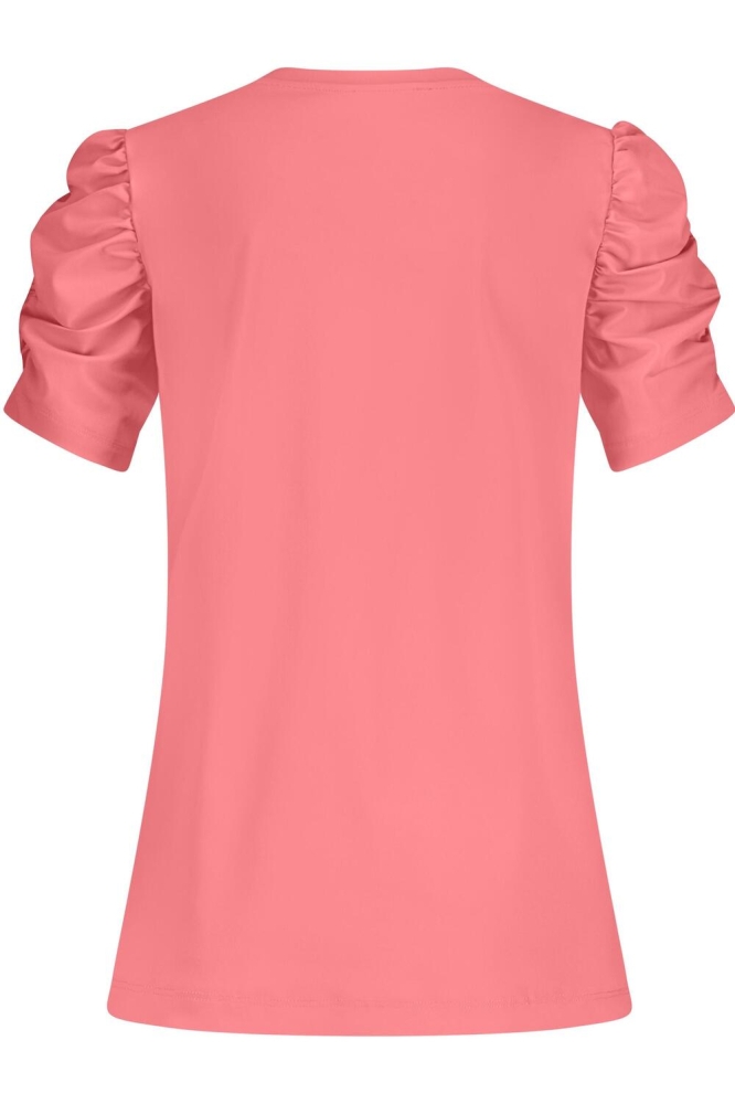 Lady Day roze dames t-shirt | Achteraanzicht