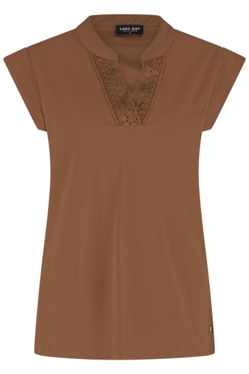 Lady Day Blouse COURTNEY L24 375 2674 CHOCOLAT