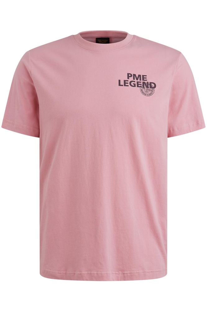 PME legend roze heren t-shirt | Vooraanzicht