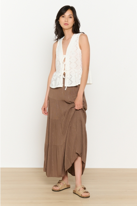 LolaLiza witte dames blouse | Model