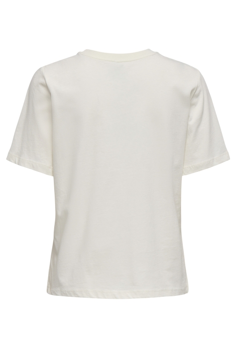 Only witte dames t-shirt | Achteraanzicht
