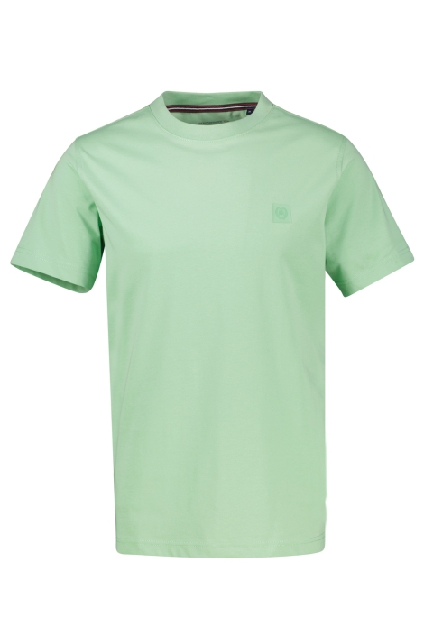 Lerros groene heren t-shirt | Vooraanzicht