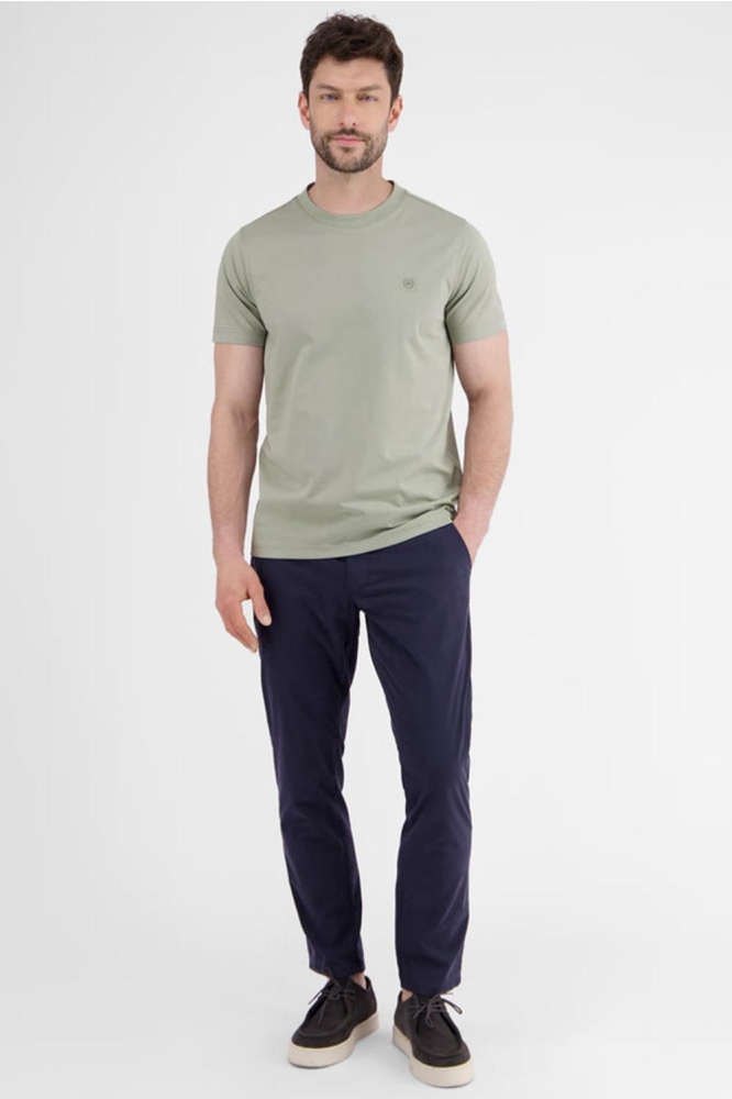 Lerros groene heren t-shirt | Model