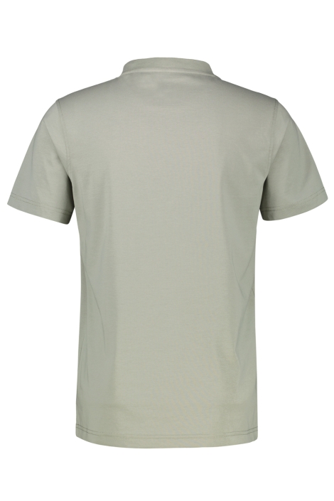 Lerros groene heren t-shirt | Achteraanzicht
