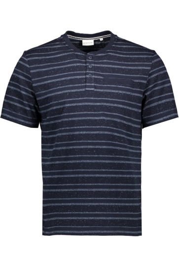 Tom Tailor T-shirt GEMELEERD T SHIRT MET BORSTZAK 1046759XX10 38087