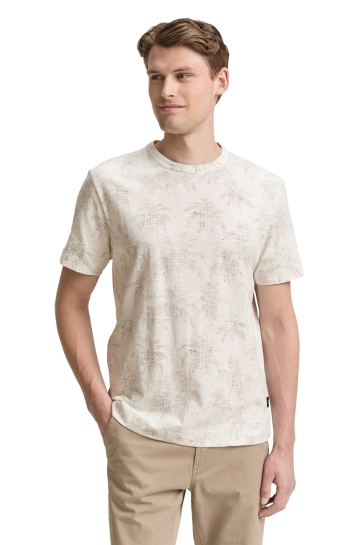 Tom Tailor T-shirt T SHIRT MET PALMBOOMPRINT 1046764XX10 37971
