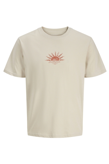 Jack & Jones T-shirt JORCALIFA TEE SS CREW NECK STYDSS25 12286108 MOONBEAM