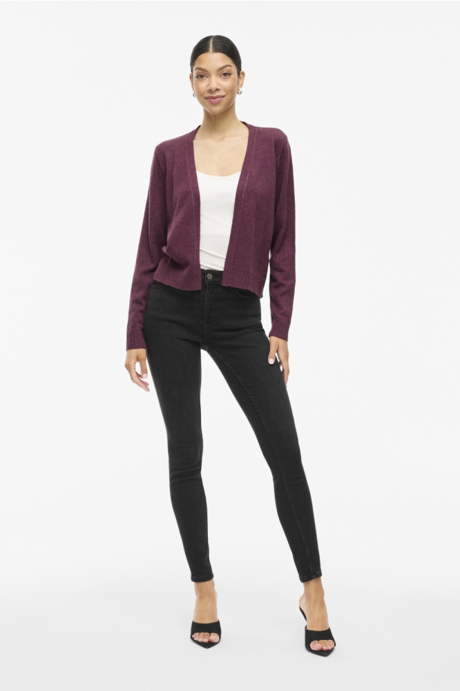 Vila bordeaux dames vest | Model