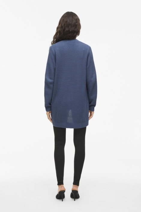 Vila blauwe dames vest | Model