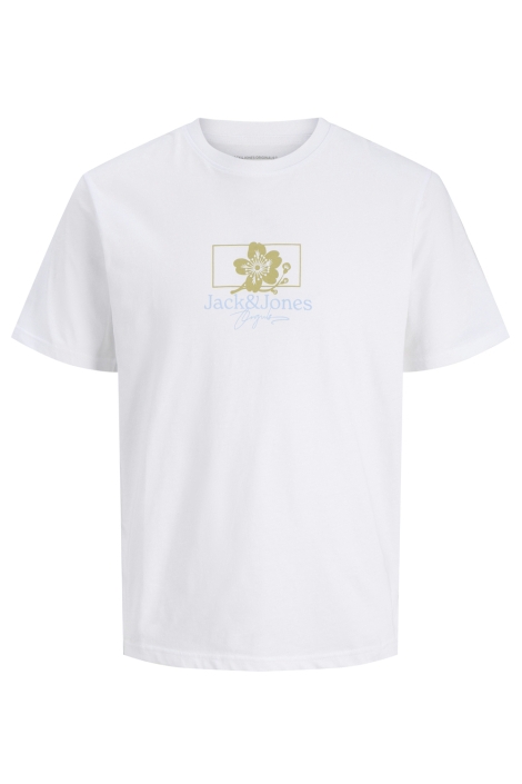 Jack & Jones witte heren t-shirt | Vooraanzicht