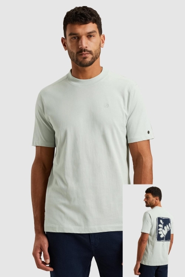 Cast Iron T-shirt T SHIRT MET BACKPRINT CTSS2505587 5205 SKY GRAY