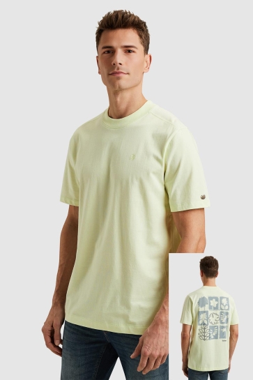 Cast Iron T-shirt T SHIRT MET BACKPRINT CTSS2505587 6355 MEADOW MIST