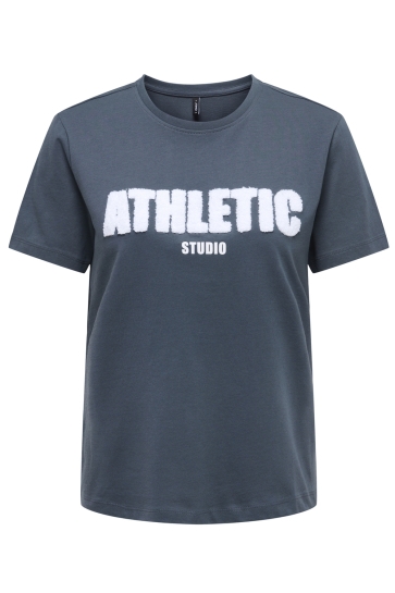 Only T-shirt ONLTES LIFE REG S/S TOP CS JRS 15369093 OMBRE BLUE/ATHLETIC