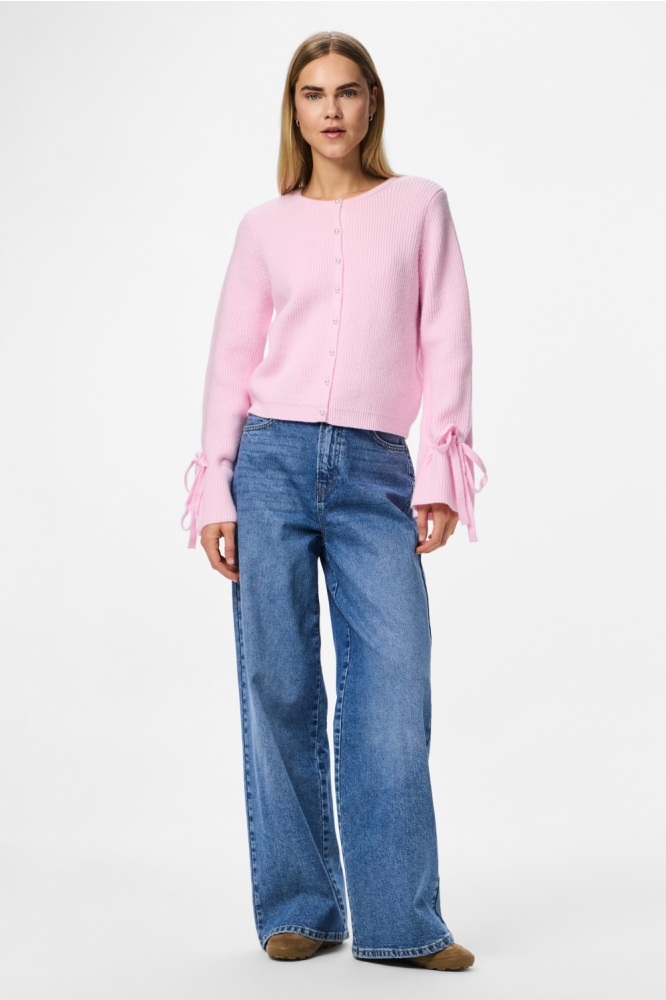 Pieces roze dames vest | Model