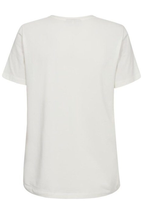 Freequent witte dames t-shirt | Achteraanzicht