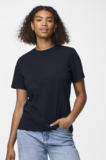 Pieces T-shirt PCRIA SS SOLID TEE JRS NOOS BC 17140802 SKY CAPTAIN