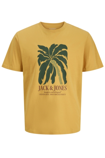 Jack & Jones T-shirt JORDOWN TEE SS CREW NECK STYDSS25 12286110 Golden Apricot