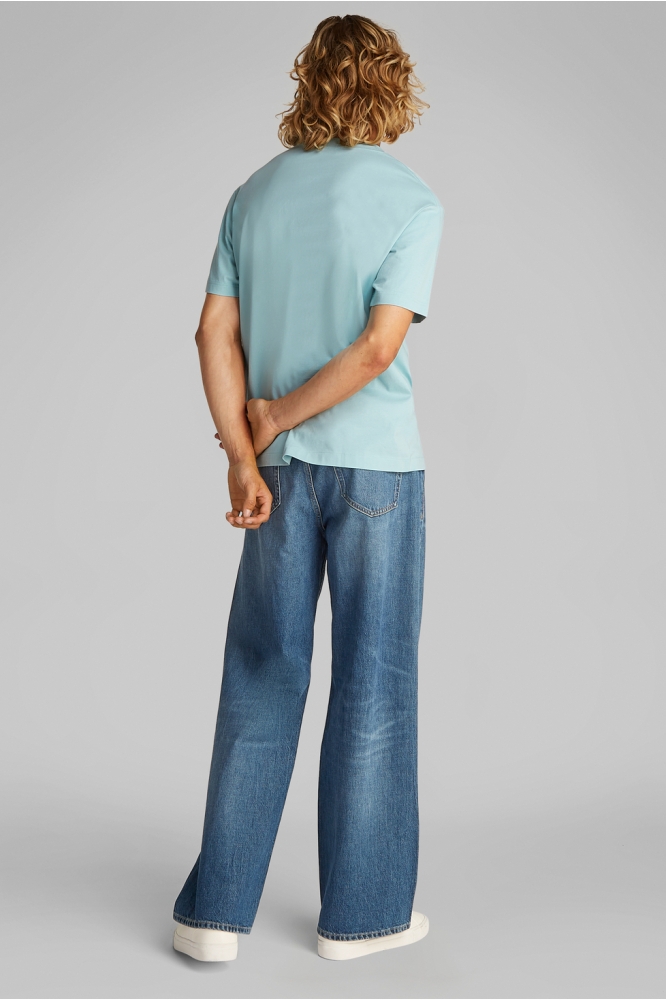 Calvin Klein blauwe heren t-shirt | Model