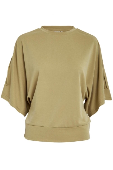 Peppercorn T-shirt LANA BATSLEEVE BLOUSE PC8395 0148 GRAY GREEN