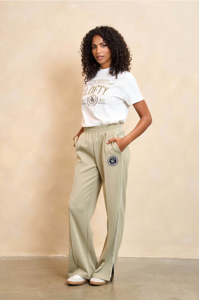 Lofty Manner witte dames t-shirt | Model