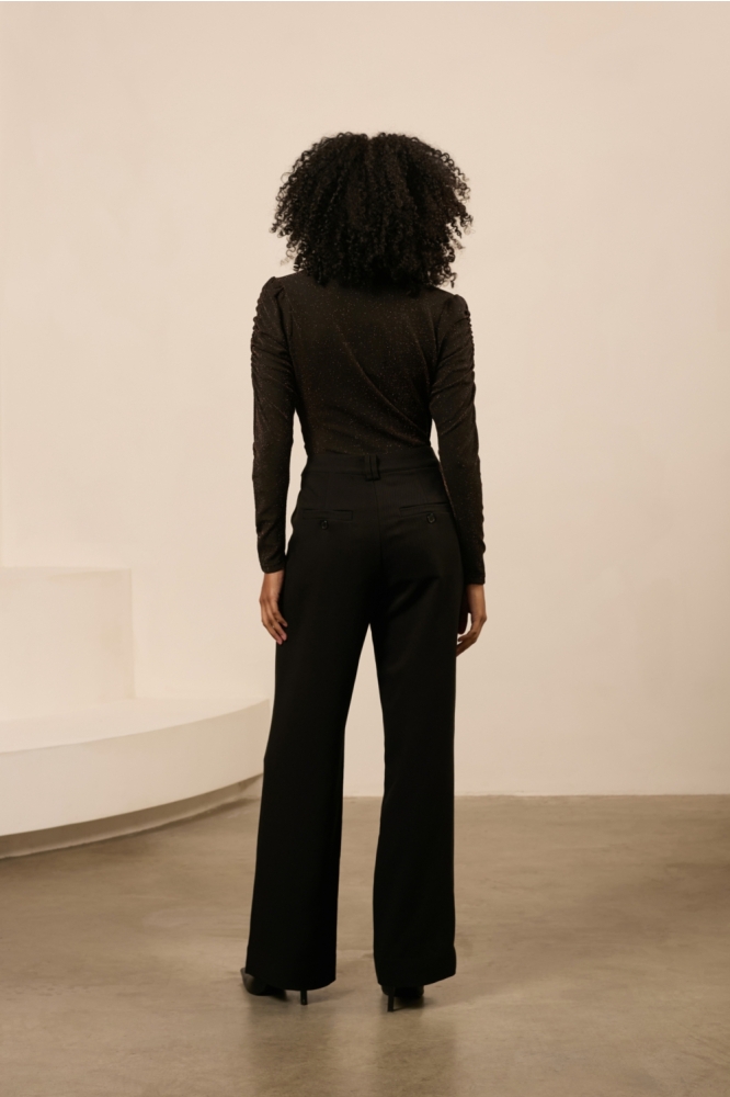 Lofty Manner bruine dames t-shirt | Model