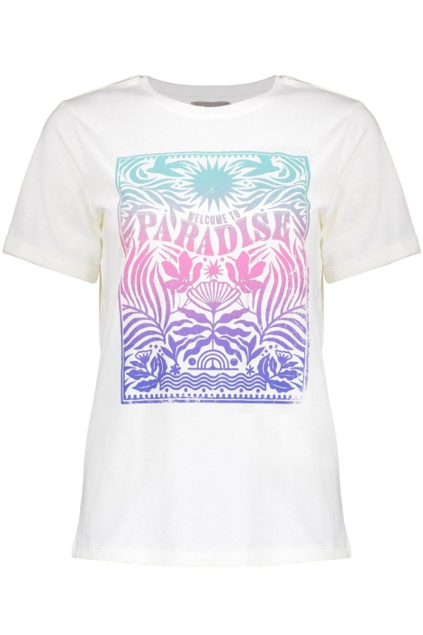 Geisha witte dames t-shirt | Vooraanzicht