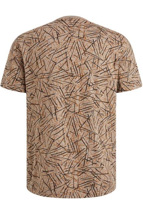 PME legend groene heren t-shirt | Achteraanzicht