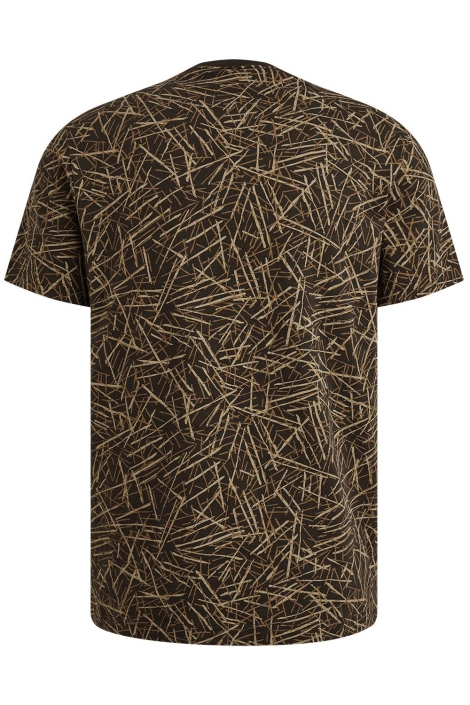 PME legend blauwe heren t-shirt | Achteraanzicht