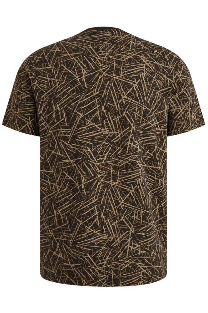 PME legend blauwe heren t-shirt | Achteraanzicht