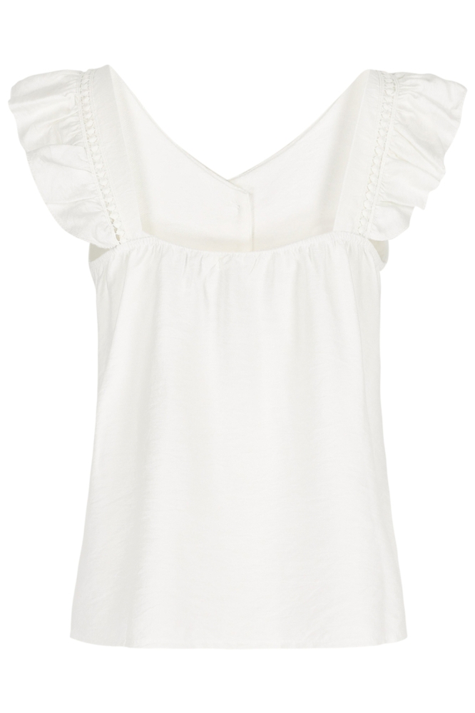 LolaLiza witte dames top | Achteraanzicht