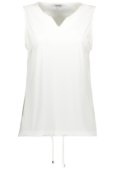 Zoso Top MADDY 253 0016 White