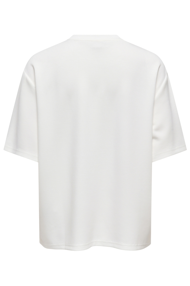 Jacqueline de Yong witte dames t-shirt | Achteraanzicht