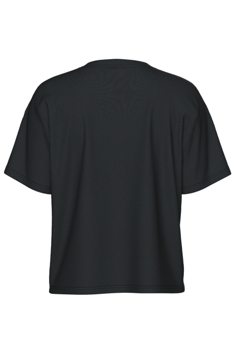 Pieces zwarte dames t-shirt | Achteraanzicht