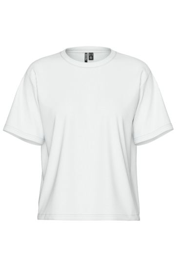 Pieces T-shirt PCSKYLAR SS TEE JRS NOOS 17149470 BRIGHT WHITE
